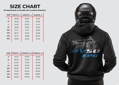 Suzuki PV50 | EPO | LTD & Solifer Inspired Hoodie - Motorcycle Sweatshirt for Riders