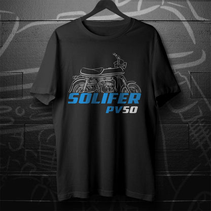 Suzuki PV50 | EPO | LTD & Solifer Inspired T-Shirt - Motorcycle Tee Shirt for Riders
