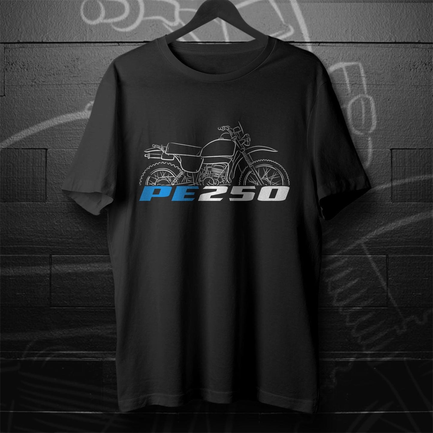 Suzuki PE250 Inspired T-Shirt - Motorcycle Tee Shirt for Riders