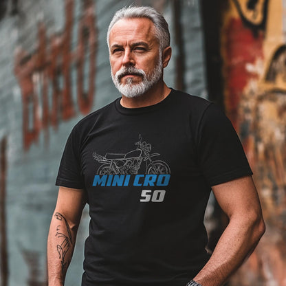 Suzuki Mini Cro 50 Inspired T-Shirt - Motorcycle Tee Shirt for Riders