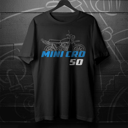 Suzuki Mini Cro 50 Inspired T-Shirt - Motorcycle Tee Shirt for Riders