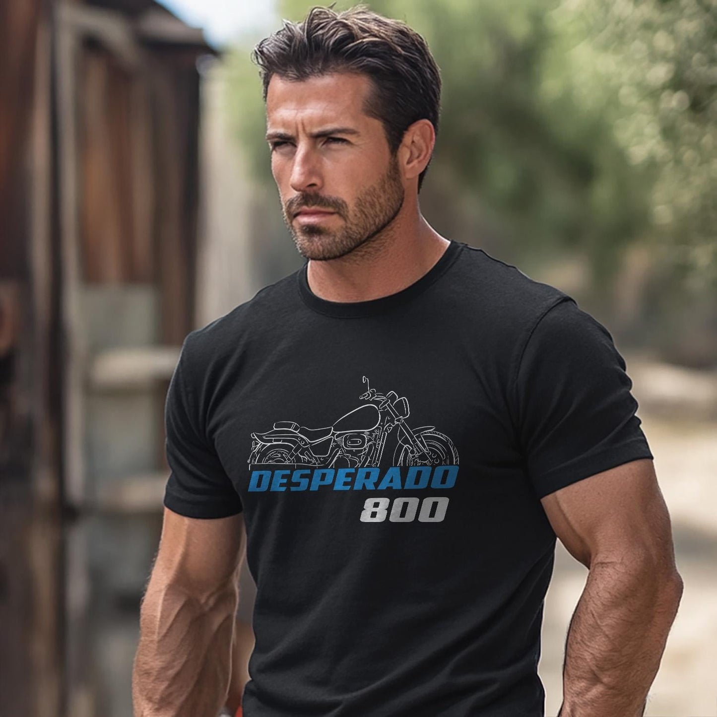 Suzuki Desperado 800 & 800X Inspired T-Shirt - Motorcycle Tee Shirt for Riders