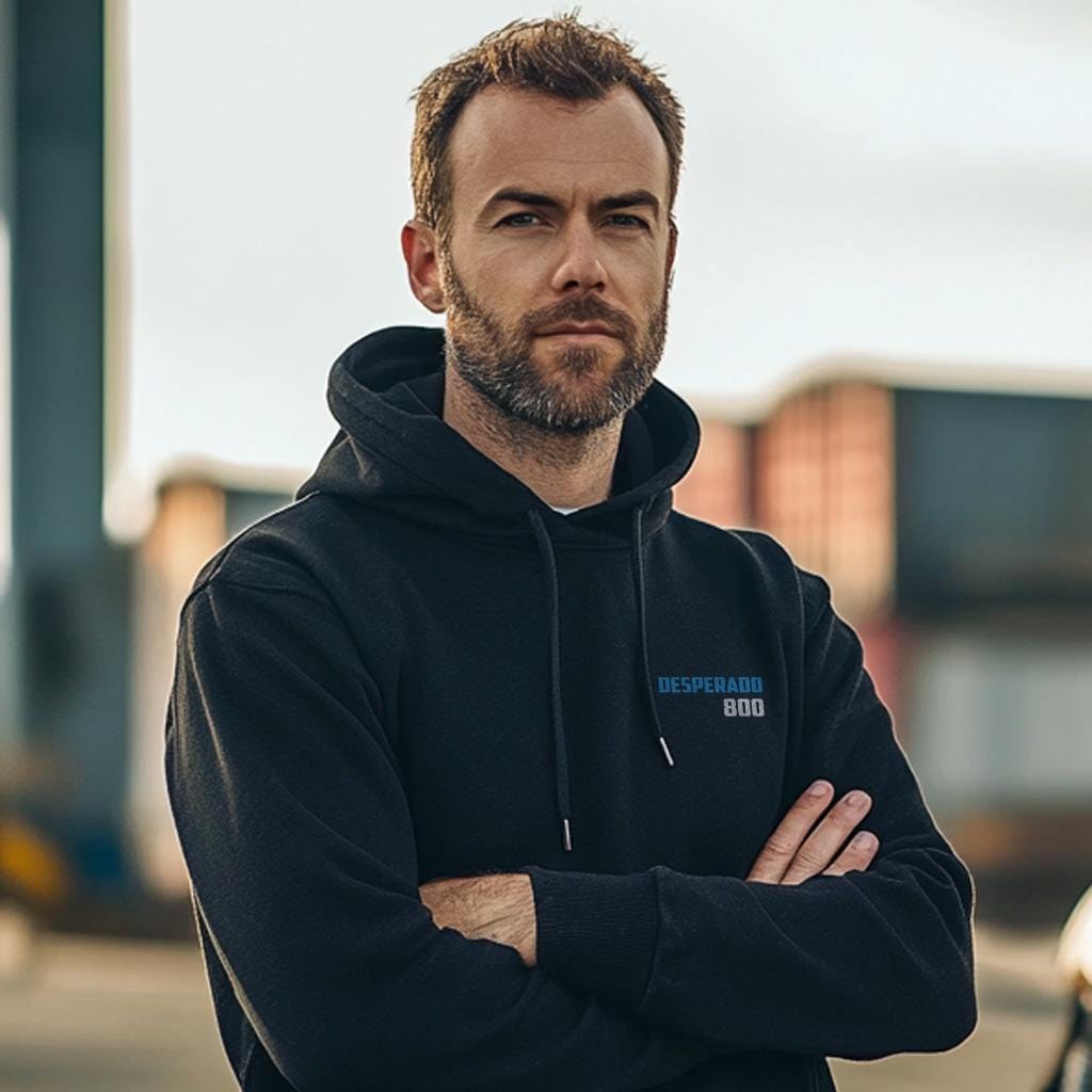 Suzuki Desperado 800 & 800X Inspired Hoodie - Motorcycle Sweatshirt for Riders