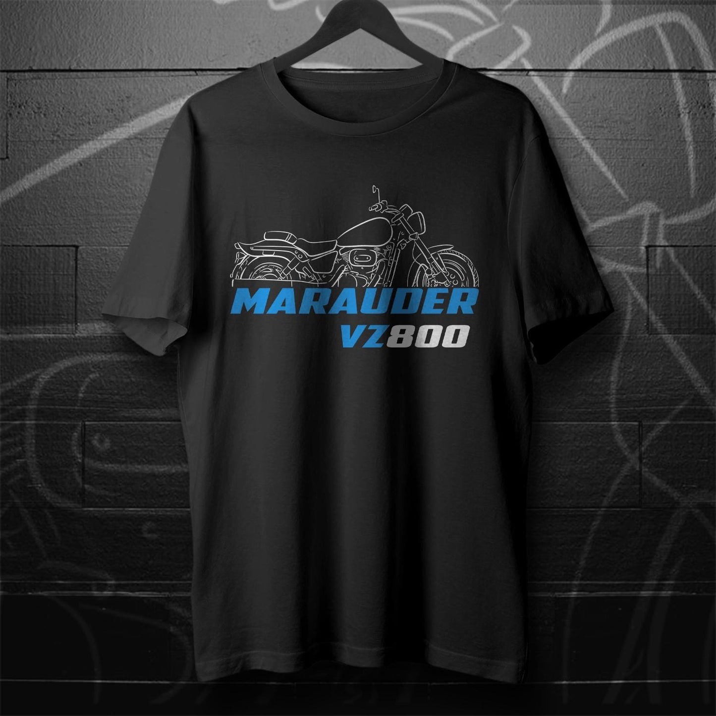 Suzuki VZ800 Marauder Inspired T-Shirt - Motorcycle Tee Shirt for Riders