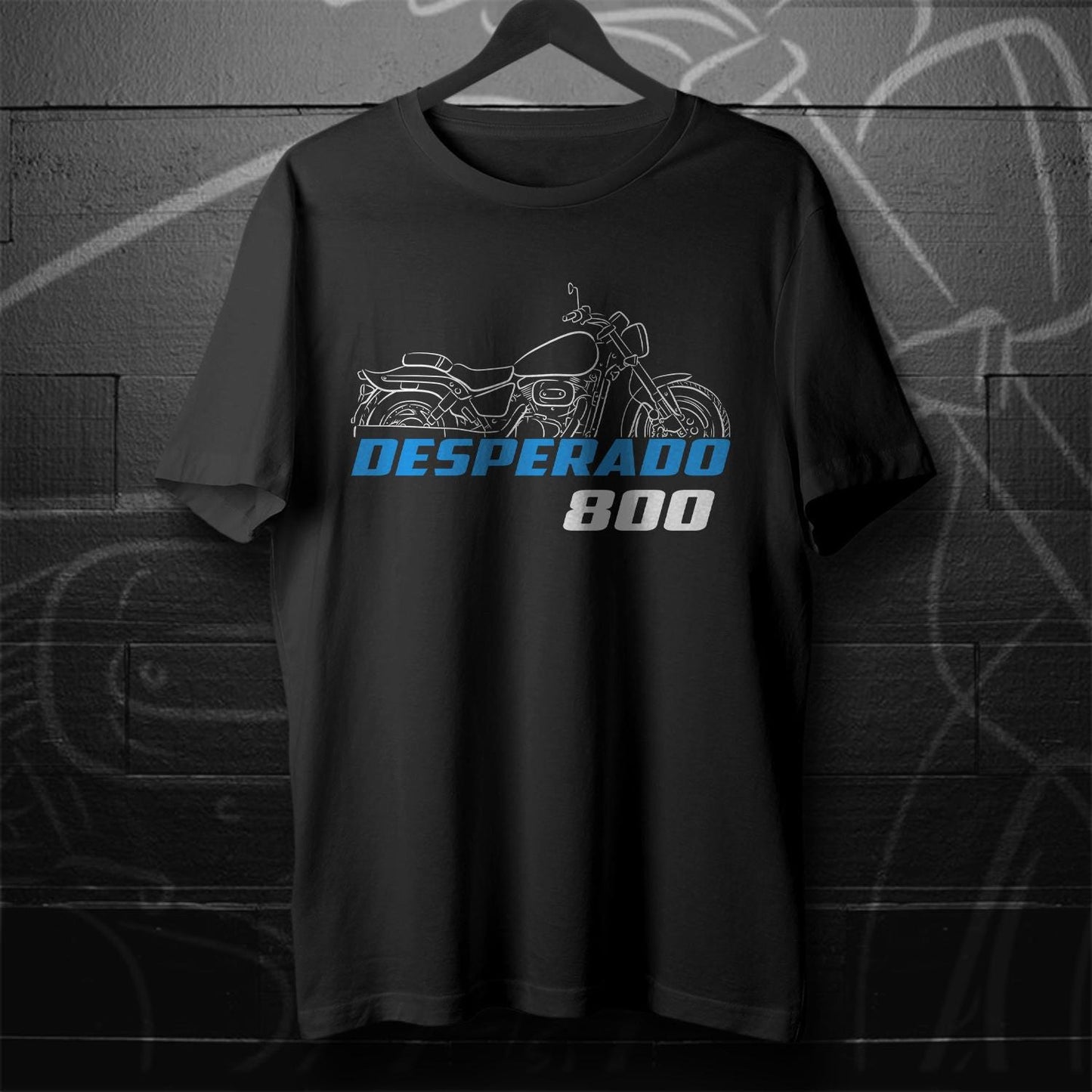 Suzuki Desperado 800 & 800X Inspired T-Shirt - Motorcycle Tee Shirt for Riders