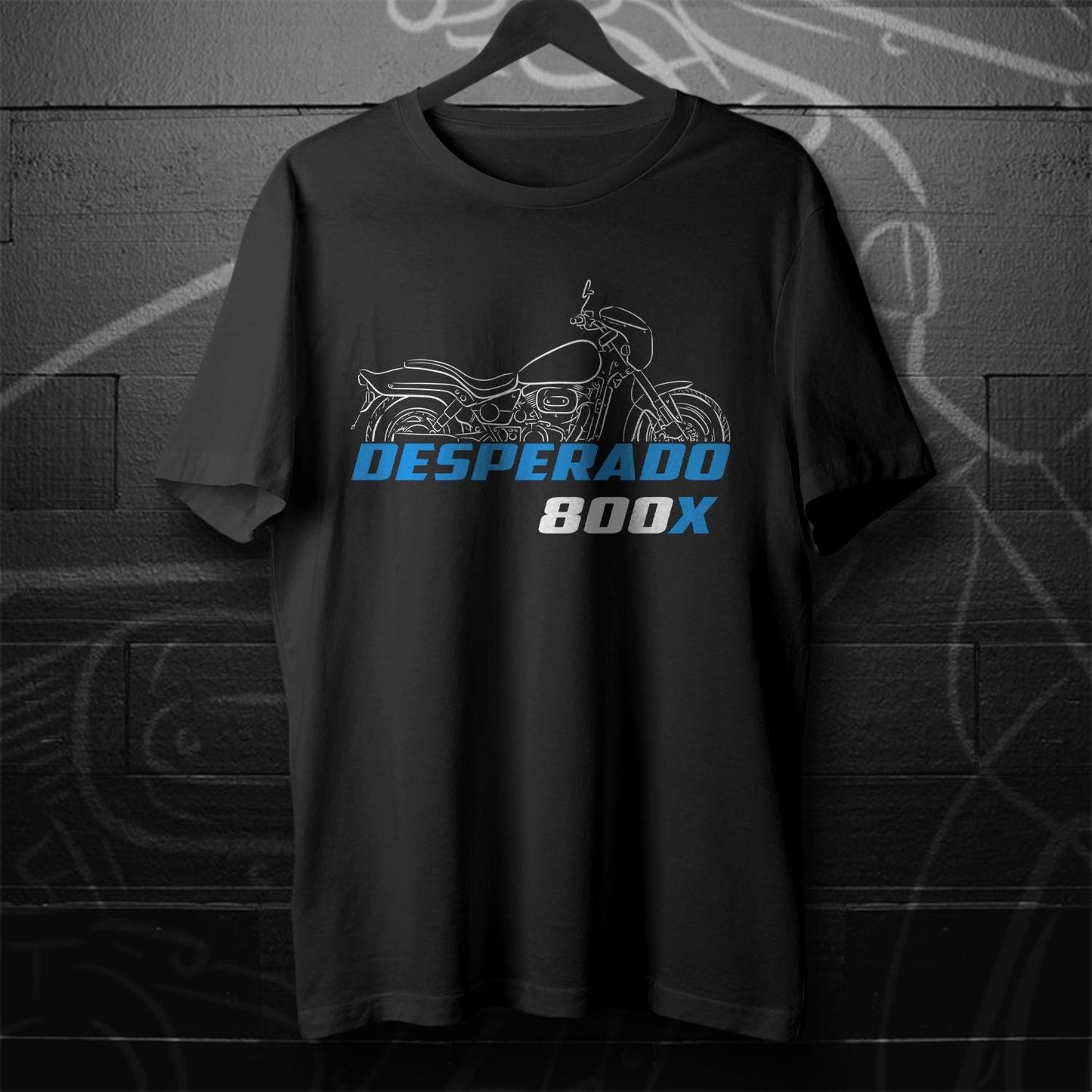 Suzuki Desperado 800 & 800X Inspired T-Shirt - Motorcycle Tee Shirt for Riders