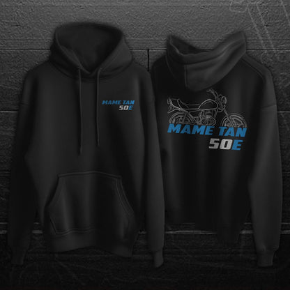 Suzuki Mame Tan 50 & 50E Inspired Hoodie - Motorcycle Sweatshirt for Riders