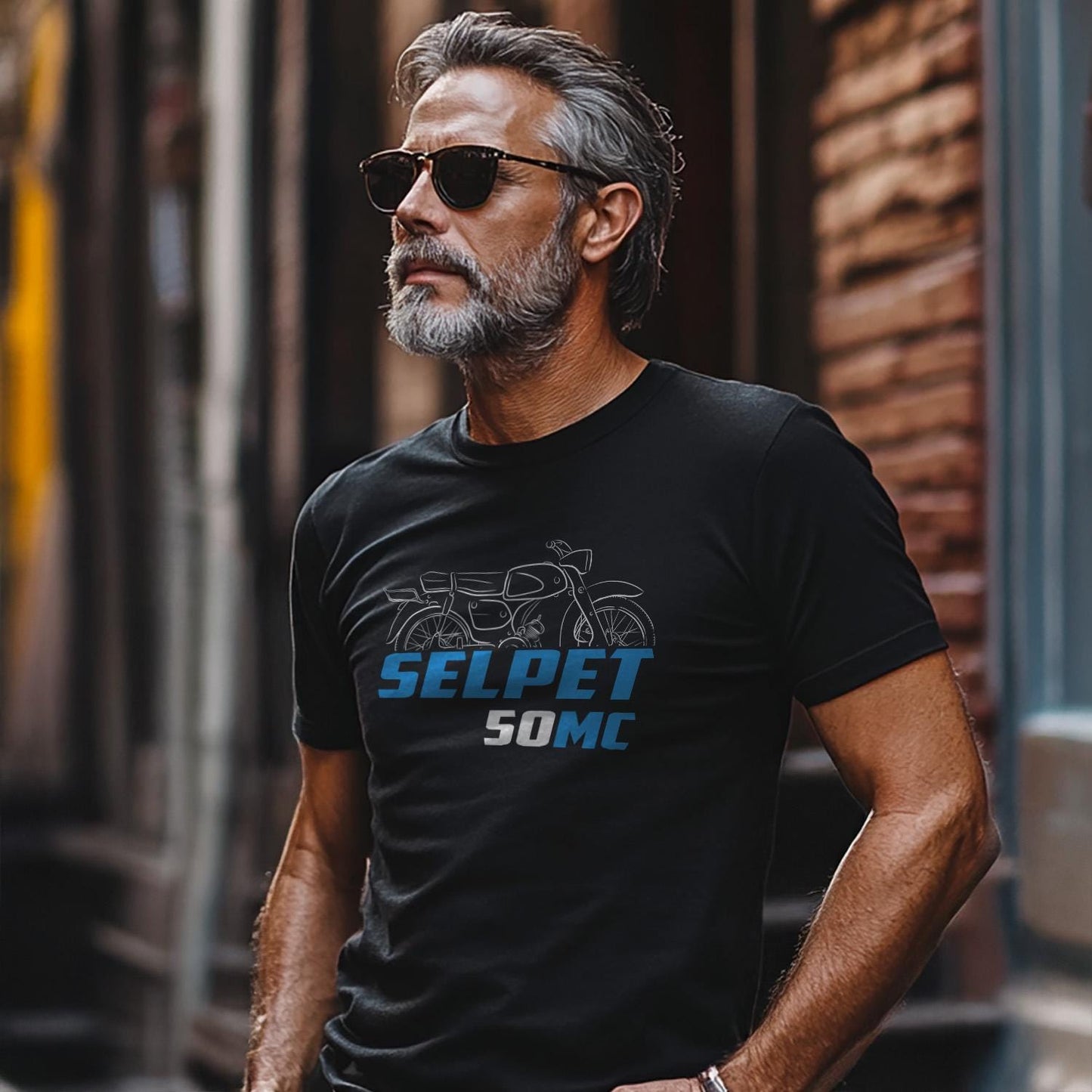 Suzuki Selpet 50 | MA | MC & MD Inspired T-Shirt - Motorcycle Tee Shirt for Riders