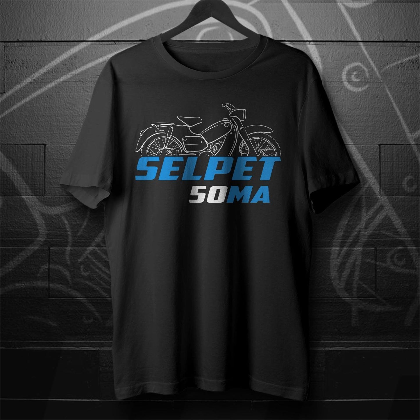 Suzuki Selpet 50 | MA | MC & MD Inspired T-Shirt - Motorcycle Tee Shirt for Riders