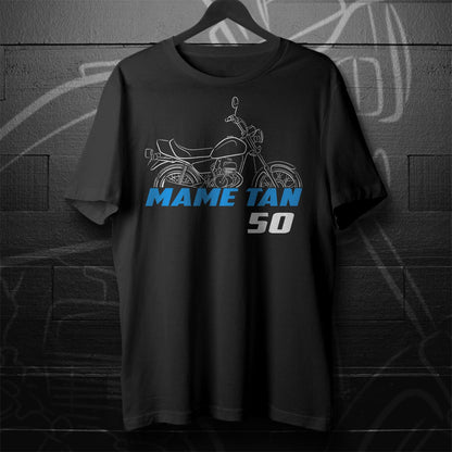 Suzuki Mame Tan 50 & 50E Inspired T-Shirt - Motorcycle Tee Shirt for Riders
