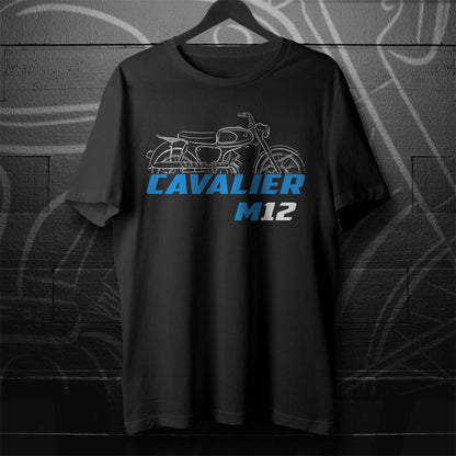 Suzuki M12 Cavalier & M12-2 Inspired T-Shirt - Motorcycle Tee Shirt for Riders