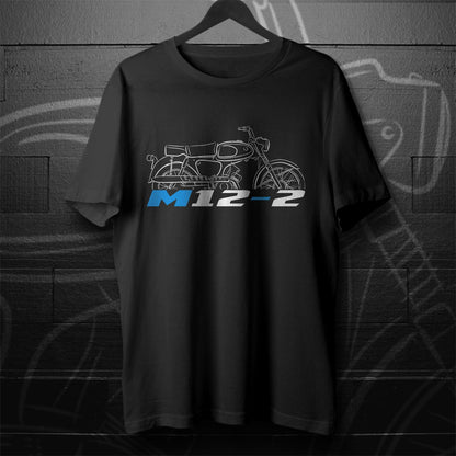 Suzuki M12 Cavalier & M12-2 Inspired T-Shirt - Motorcycle Tee Shirt for Riders