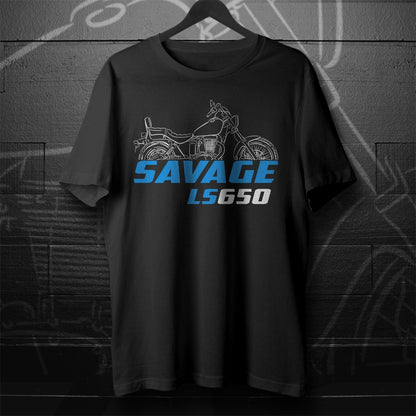 Suzuki LS650 Savage Inspired T-Shirt - Motorcycle Tee Shirt for Riders