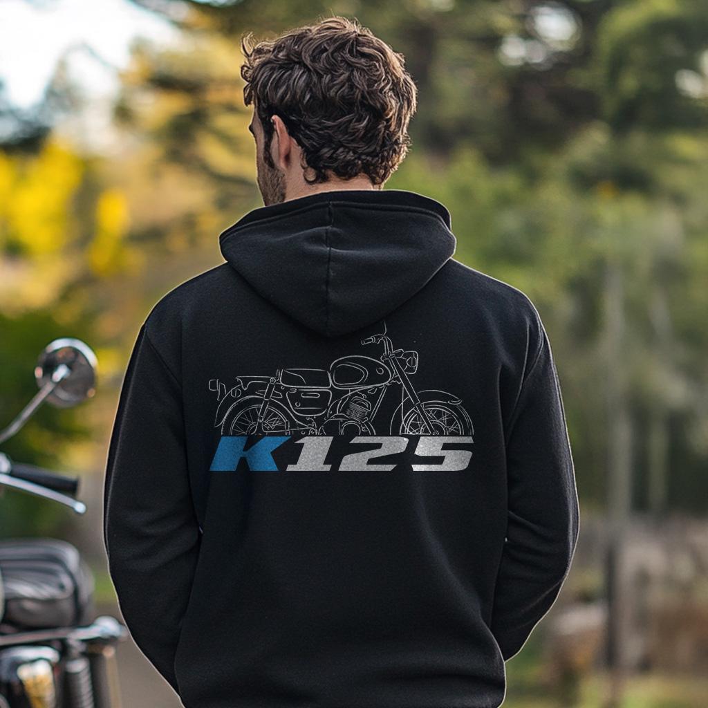 Suzuki K125 Inspired Hoodie - Motorcycle Sweatshirt for Riders