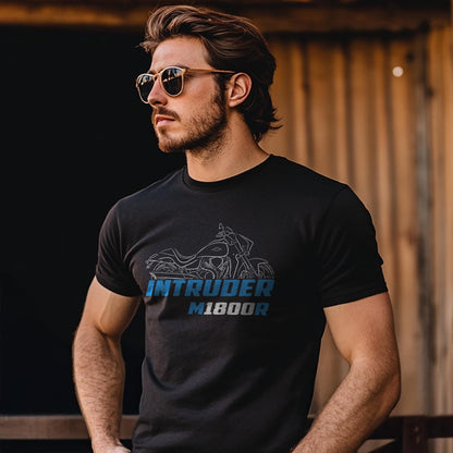 Suzuki Intruder M1800 R & R2 Inspired T-Shirt - Motorcycle Tee Shirt for Riders