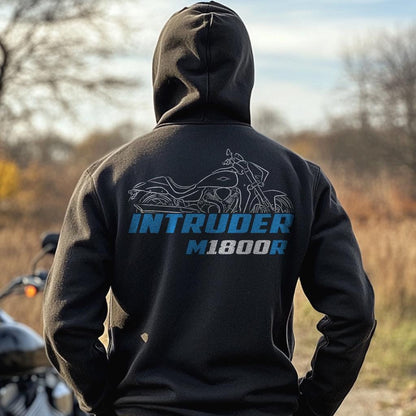 Suzuki Intruder M1800 R & R2 Inspired Hoodie - Motorcycle Sweatshirt for Riders