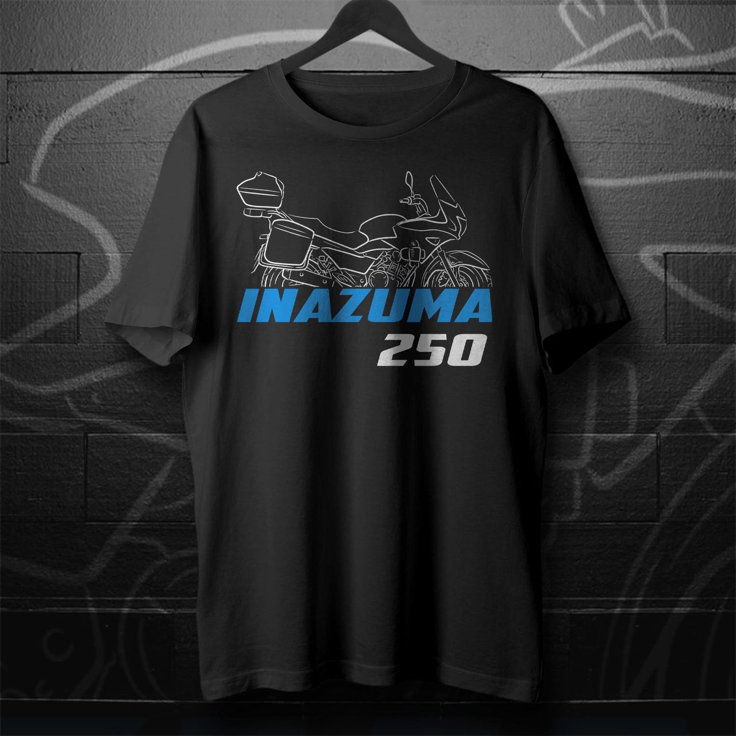 Suzuki Inazuma GW250JP Inspired T-Shirt - Motorcycle Tee Shirt for Riders