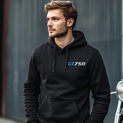 Suzuki GT750 Inspired Hoodie - Motorcycle Sweatshirt for Riders