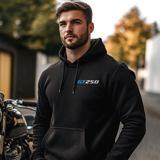 Suzuki GT250 Inspired Hoodie - Motorcycle Sweatshirt for Riders