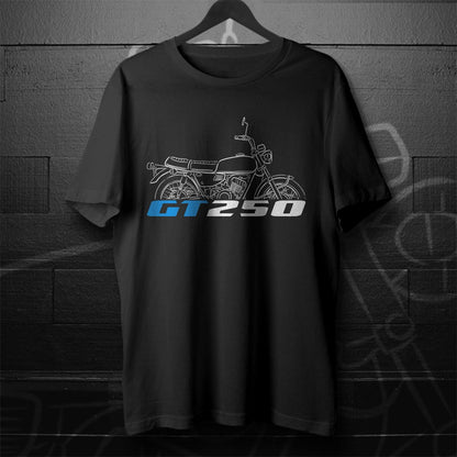 Suzuki GT250 Inspired T-Shirt - Motorcycle Tee Shirt for Riders