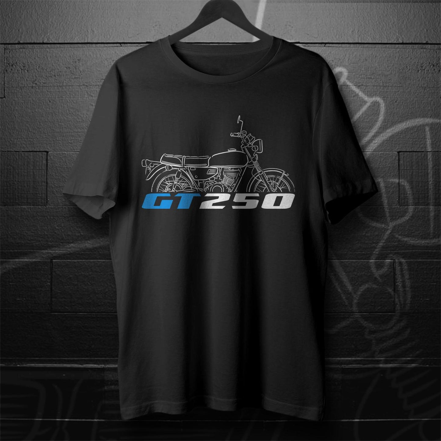 Suzuki GT250 Inspired T-Shirt - Motorcycle Tee Shirt for Riders