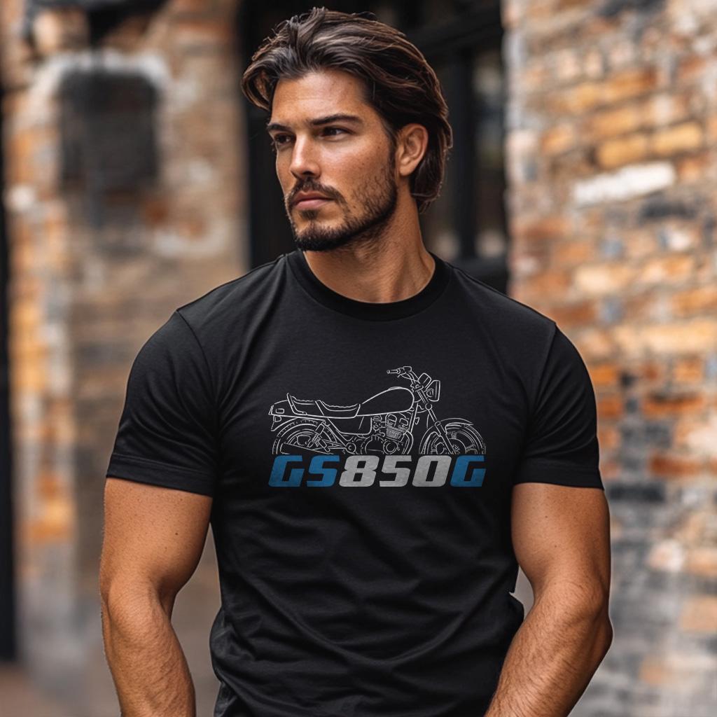 Suzuki GS850 G & GL Inspired T-Shirt - Motorcycle Tee Shirt for Riders