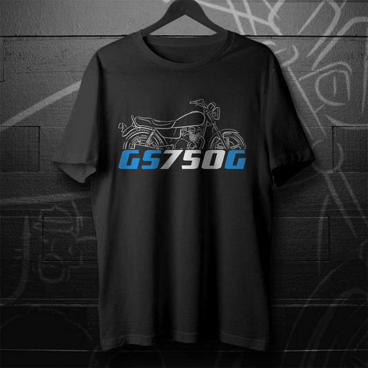 Suzuki GS750 | G | GL | L | S & T Inspired T-Shirt - Motorcycle Tee Shirt for Riders