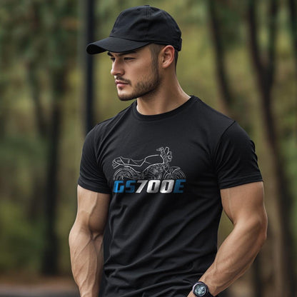 Suzuki GS700 Inspired T-Shirt - Motorcycle Tee Shirt for Riders