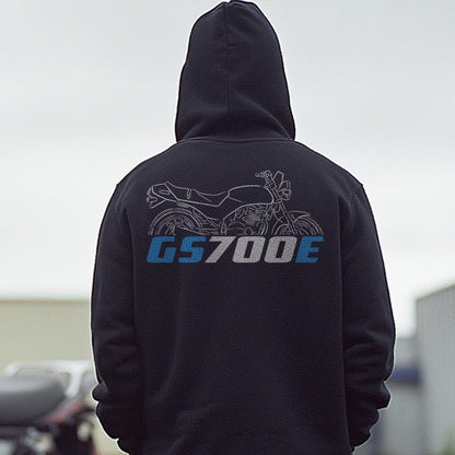 Suzuki GS700 Inspired Hoodie - Motorcycle Sweatshirt for Riders
