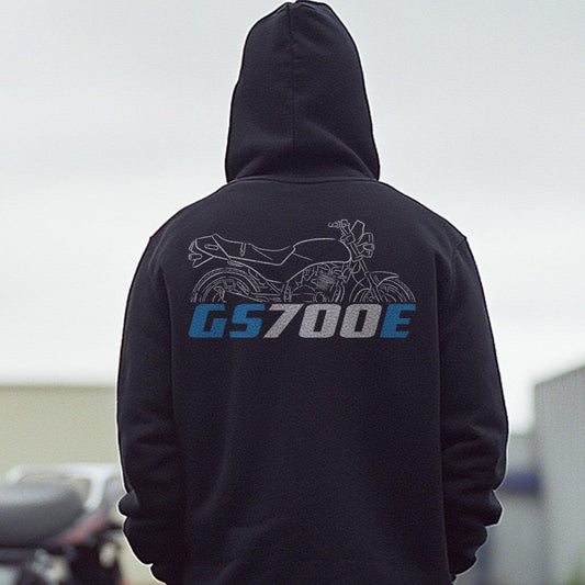 Suzuki GS700 Inspired Hoodie - Motorcycle Sweatshirt for Riders