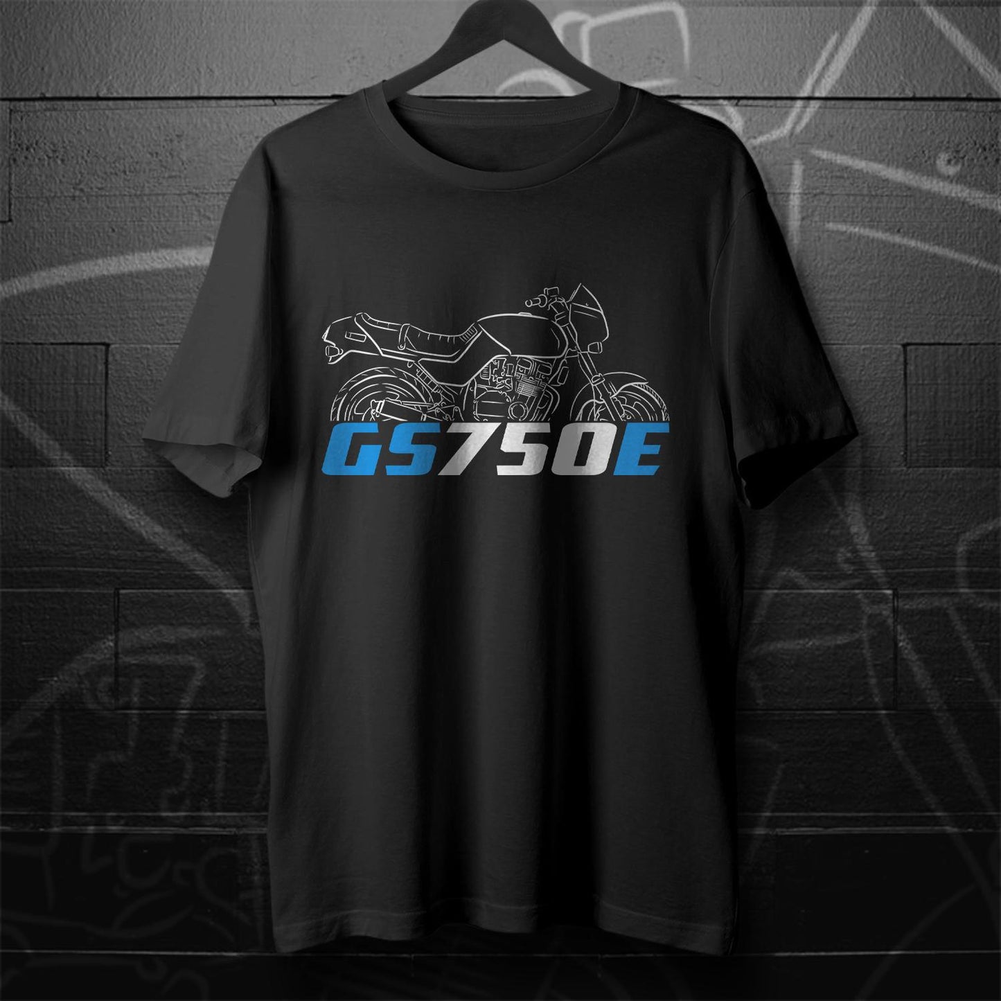 Suzuki GS750 | E & ES Inspired T-Shirt - Motorcycle Tee Shirt for Riders