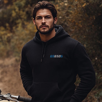 Suzuki GS650 Inspired Hoodie - Motorcycle Sweatshirt for Riders