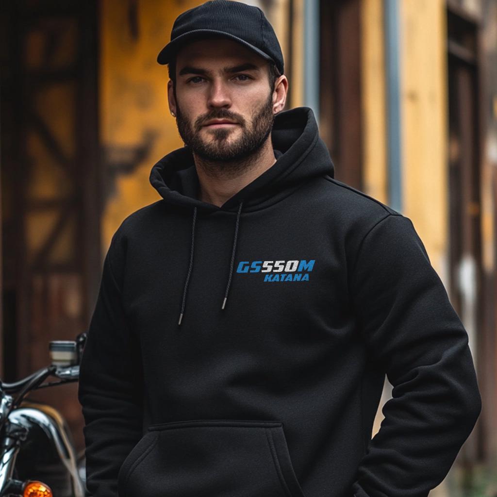 Suzuki GS550 Inspired Hoodie - Motorcycle Sweatshirt for Riders