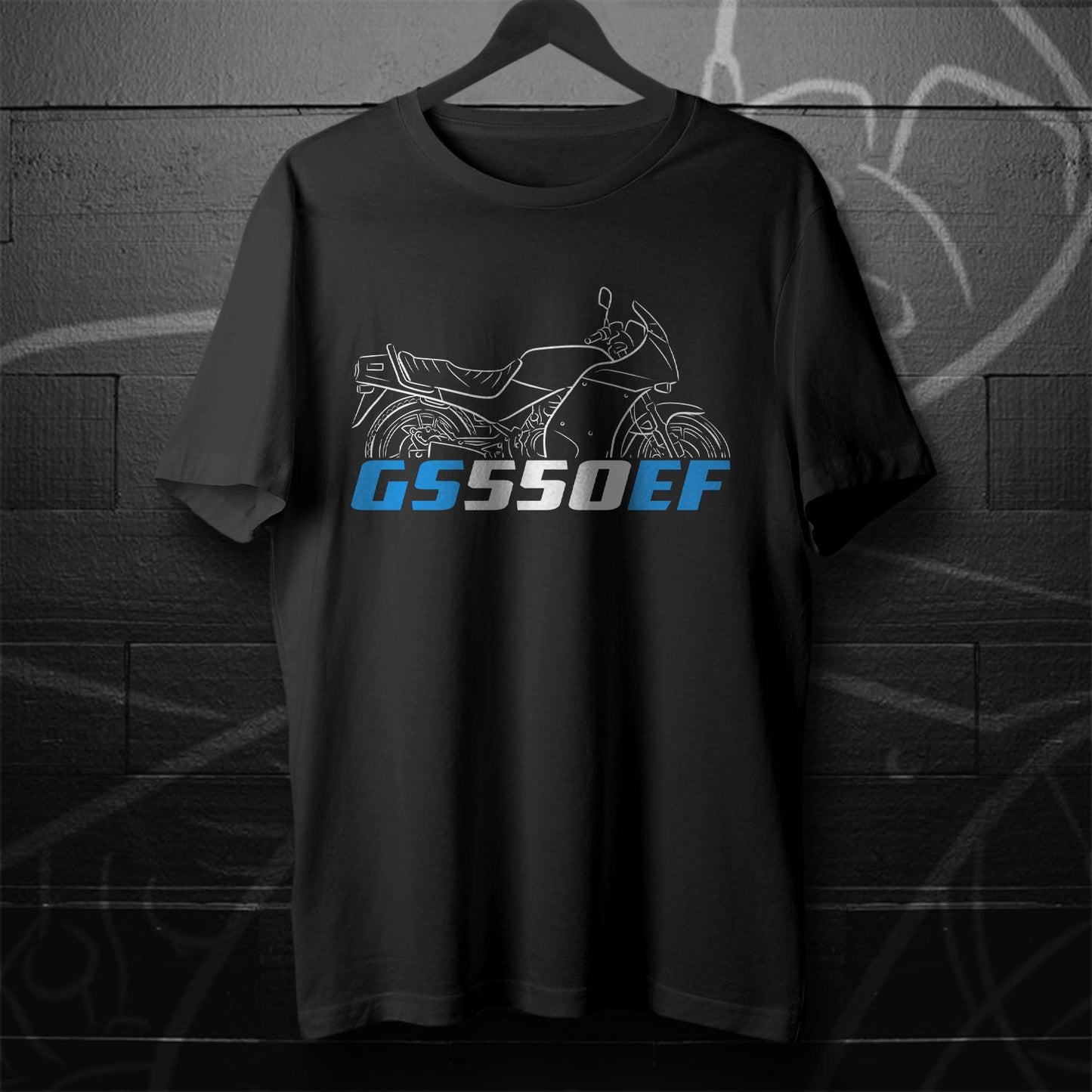Suzuki GS550 Inspired T-Shirt - Motorcycle Tee Shirt for Riders