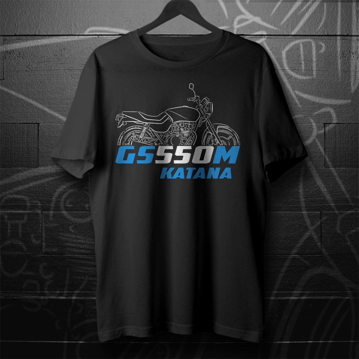 Suzuki GS550 Inspired T-Shirt - Motorcycle Tee Shirt for Riders