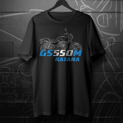 Suzuki GS550 Inspired T-Shirt - Motorcycle Tee Shirt for Riders