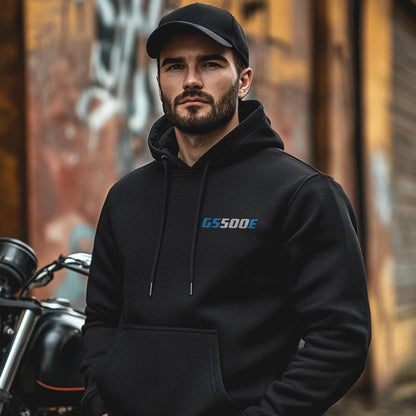 Suzuki GS500 Inspired Hoodie - Motorcycle Sweatshirt for Riders