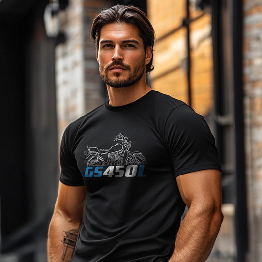 Suzuki GS450 Inspired T-Shirt - Motorcycle Tee Shirt for Riders