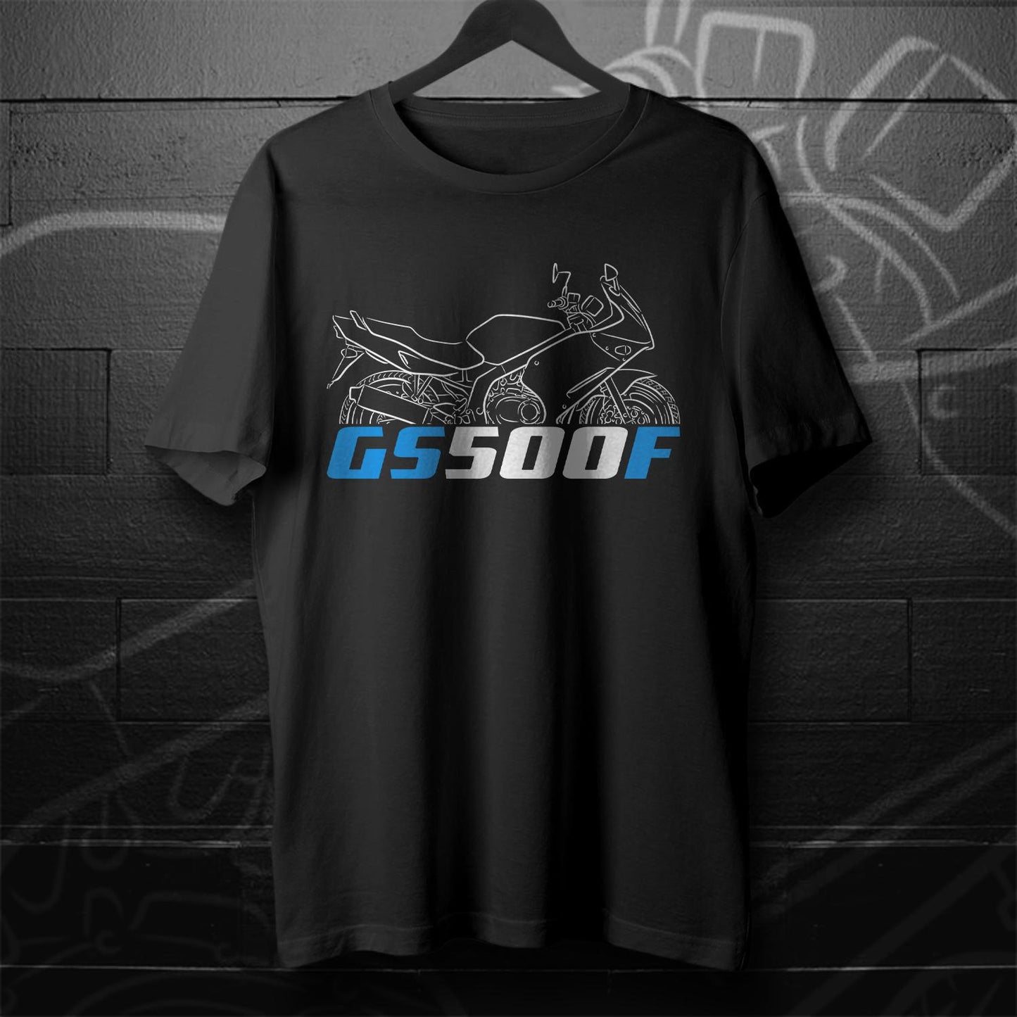 Suzuki GS500 Inspired T-Shirt - Motorcycle Tee Shirt for Riders