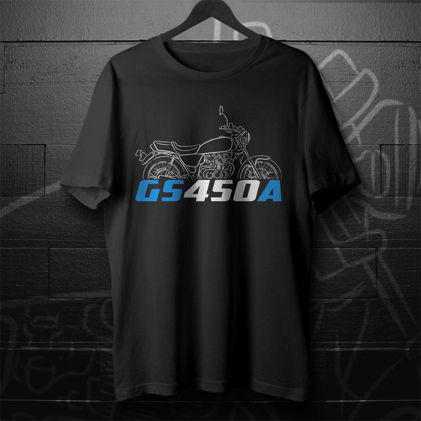 Suzuki GS450 Inspired T-Shirt - Motorcycle Tee Shirt for Riders