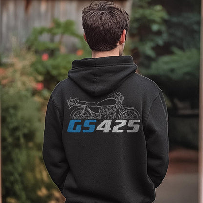 Suzuki GS425 Inspired Hoodie - Motorcycle Sweatshirt for Riders