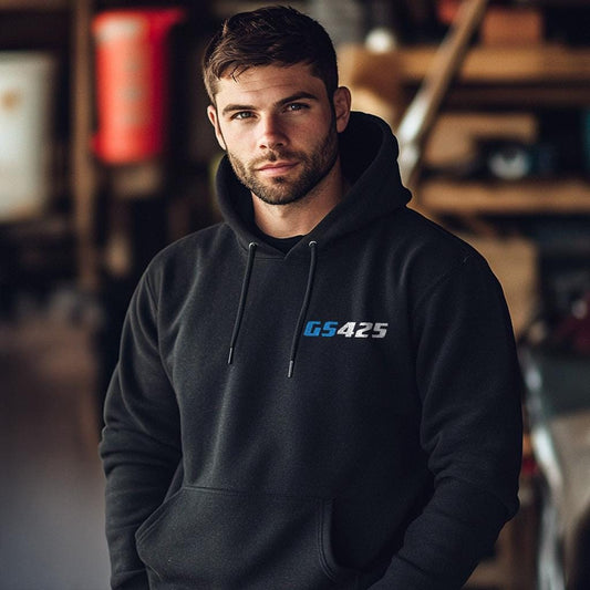 Suzuki GS425 Inspired Hoodie - Motorcycle Sweatshirt for Riders