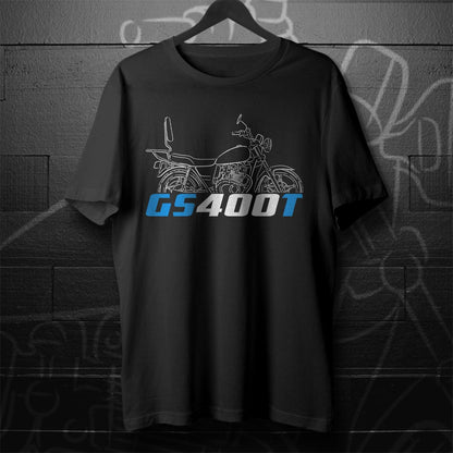 Suzuki GS400 Inspired T-Shirt - Motorcycle Tee Shirt for Riders
