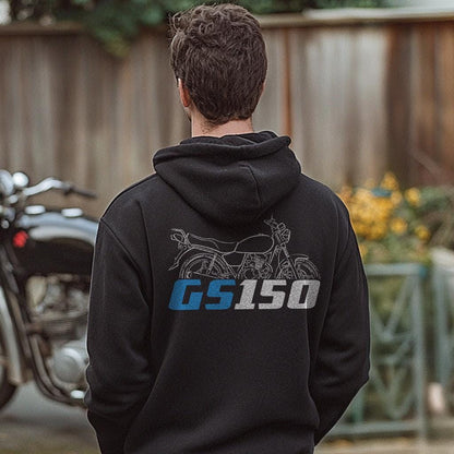 Suzuki GS150 Inspired Hoodie - Motorcycle Sweatshirt for Riders