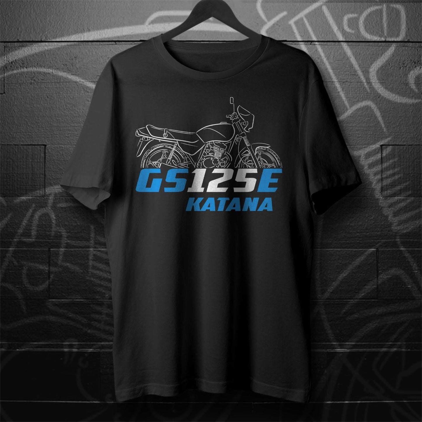 Suzuki GS125 Inspired T-Shirt - Motorcycle Tee Shirt for Riders