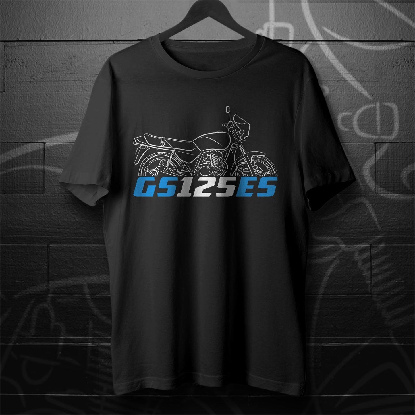 Suzuki GS125 Inspired T-Shirt - Motorcycle Tee Shirt for Riders