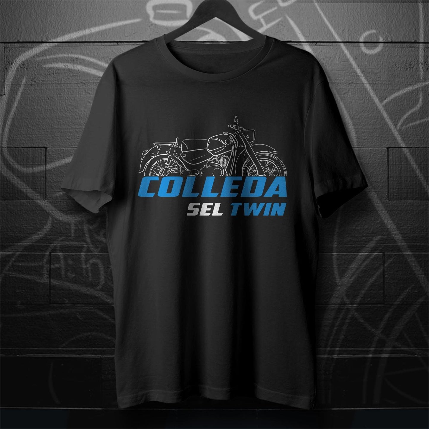 Suzuki Colleda Sel Twin 125SB & 125SB-2 Inspired T-Shirt - Motorcycle Tee Shirt for Riders