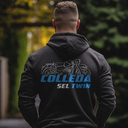 Suzuki Colleda Sel Twin 125SB & 125SB-2 Inspired Hoodie - Motorcycle Sweatshirt for Riders