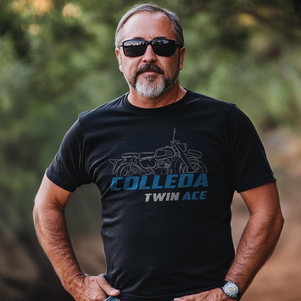 Suzuki Colleda 250 Inspired T-Shirt - Motorcycle Tee Shirt for Riders