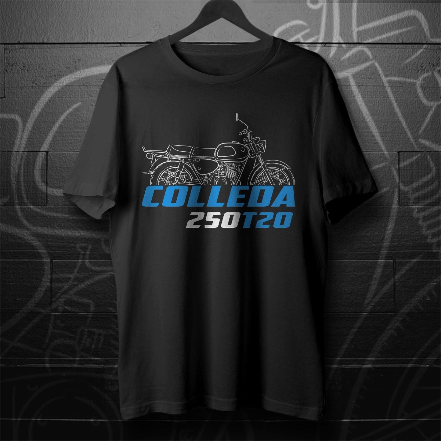 Suzuki Colleda 250 Inspired T-Shirt - Motorcycle Tee Shirt for Riders
